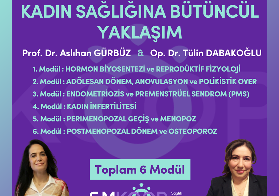 Ergenlikten Menopoza Kadın Sağlığına Holistik Yaklaşım, Kadın Sağlığı Eğitimi, Webinar, 11 Haziran-15 Temmuz 2020, Ankara, Türkiye