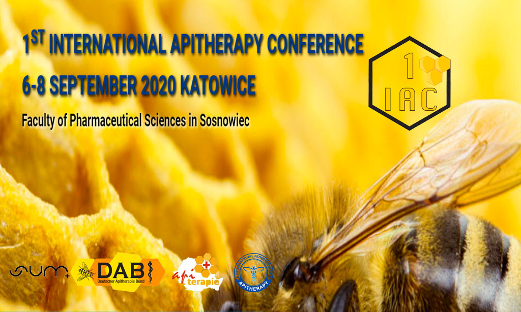 IAC 2020 – I International Apitherapy Conference, 6-8 September 2020, Katowice