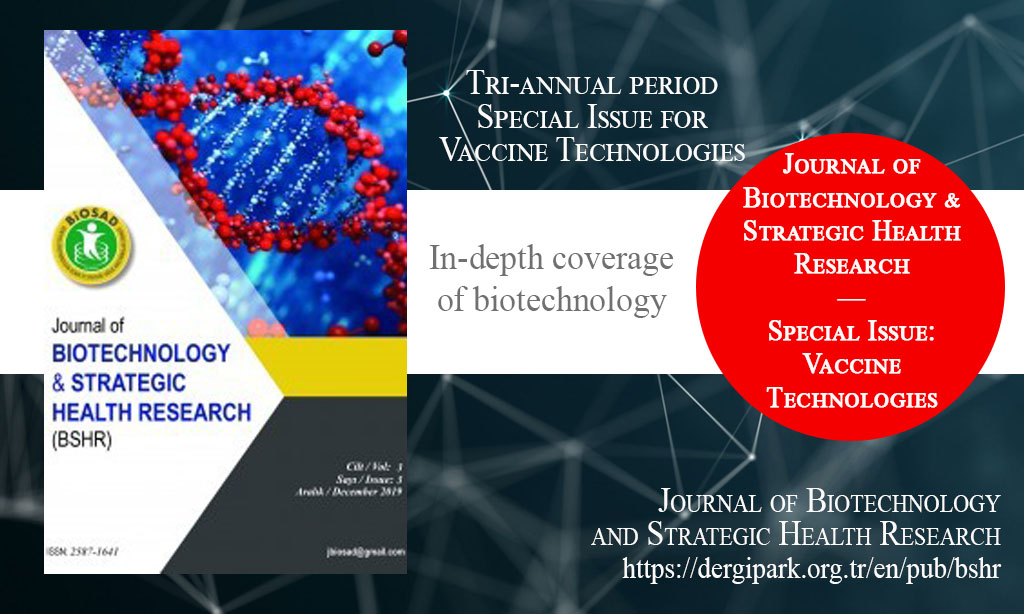 BSHR, October 2023 – Journal of Biotechnology and Strategic Health Research, Year: 2023, Special Issue: Vaccine Technologies, Release Date: 25 October 2023